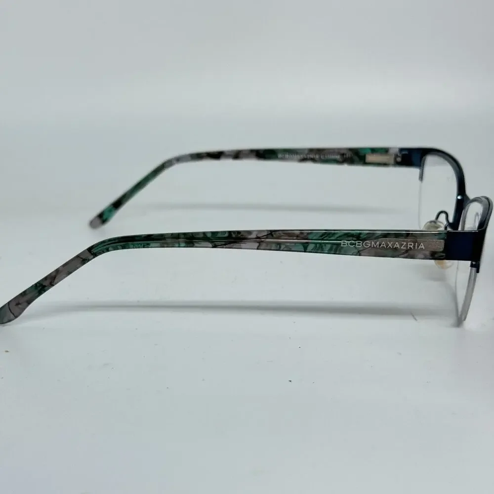 BCBGMAXAZRIA‎ Kana Teal Eyeglasses Frames 53-17-135mm B34mm H17612